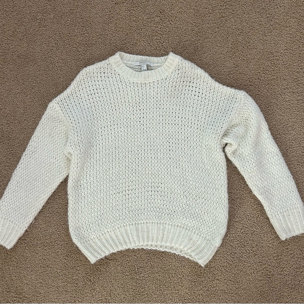 Cream Knit Sweater